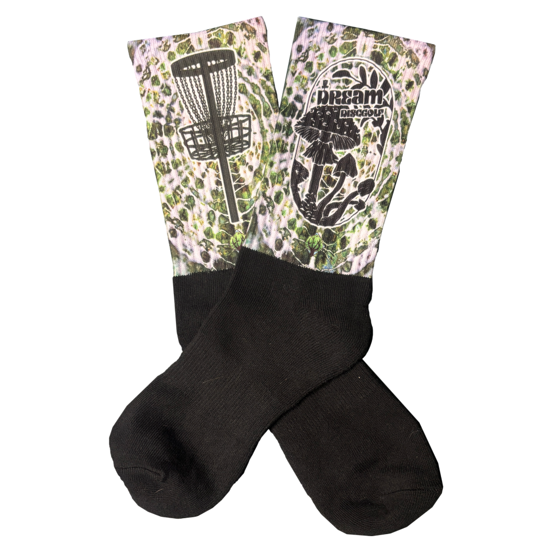 Dream DG Athletic Socks Green Web